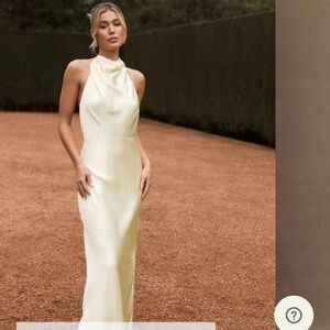 meshki satin dress